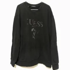 GUESS ブラック スウェット　XL