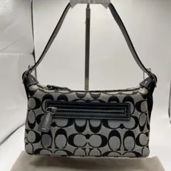 COACH コーチ ワンショルダーバッグ シグネチャー　レザー キャンバス