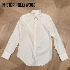 MISTER HOLLYWOOD ドレスシャツ 38 Mサイズ ホワイト白のサムネイル