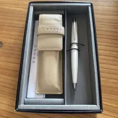 CROSS ボールペン ホワイト ケース付き