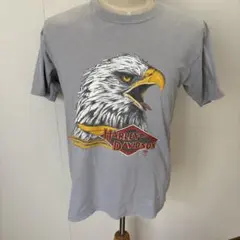 Harley-Davidson Tシャツ イーグルデザイン グレー