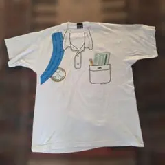 80s ヴィンテージ だまし絵 Tシャツ 1987年製