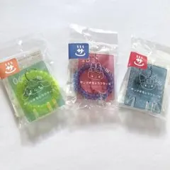 サンリオキャラクターズ　サウナ　温泉　かぎ風　アクリルチャーム　3種セットのサムネイル