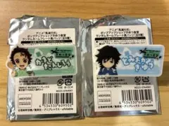 鬼滅の刃　きめつ食堂　ネームプレートバッジ　冨岡義勇＆竈門炭治郎　2点セット