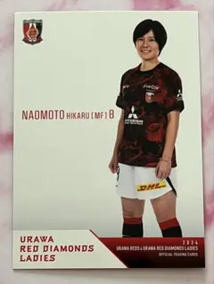 浦和レッズレディース　猶本 光選手サイン入り 50枚限定】猶本光 浦和レッズレディース 直筆サインカード