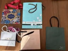 ショップ袋セット（Dior, SHIRO,Tiffany,Starbucks他）