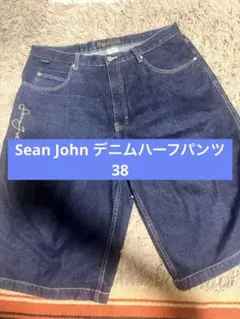 90s Sean John ショーンジョン　デニムショーツ　w38 b-boyのサムネイル
