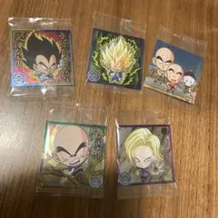 ドラゴンボール　ウエハース　シール　5枚セット