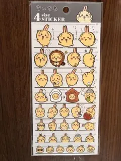 4サイズステッカー　ちいかわ　うさぎ