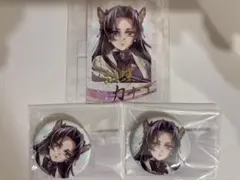 鬼滅の刃 WEBSHOPくじ 繋ぐ 胡蝶カナエ チェキ風ブロマイド 缶バッジ