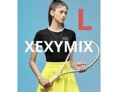 XIWAXEX ブラック 半袖Tシャツ L