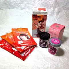 ヘアカラーまとめて６種類ピンクオレンジ系ライムクライム他のサムネイル