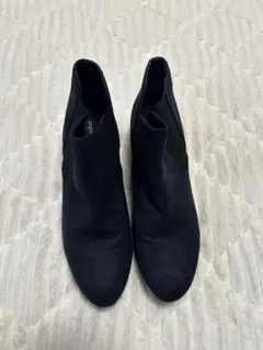 velikokoサイドゴア ショートブーツ25.5ネイビー