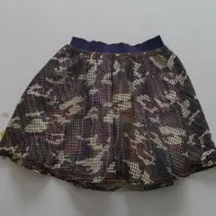 エフオーキッズ♡迷彩スカート130