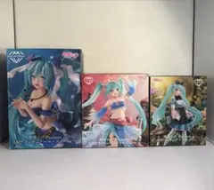 初音ミク ampフィギュア 3種