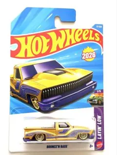 ホットウィール　バウンスン バス　ミニカー