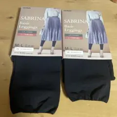 GUNZE SABRINA Basic Leggings M-L 2点のサムネイル