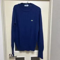 LACOSTE ニット ネイビー