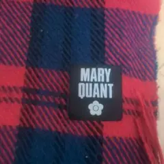 お値下げ️⭕️ MARY QUANT チェック柄マフラー