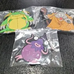 ドラゴンクエスト ふくびき くじ ドラクエⅦ ラバーキーホルダー 5個