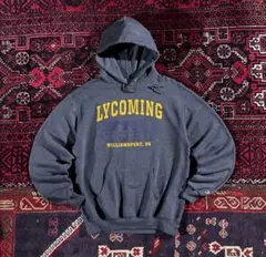 champion カレッジロゴ プルオーバー パーカー チャコールグレー M