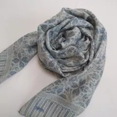 ビンハウス、BIN HOUSE シルク大判スカーフ、未使用、箱付き ビンハウス、BIN HOUSE シルク大判スカーフ、未使用、箱付き BIN