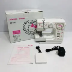 美品】JANOME YN-777 キティ コンパクトミシン ジャノメ ペダル付 