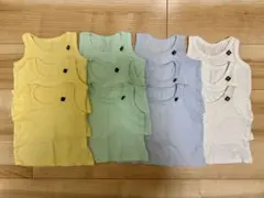 ベビー肌着 タンクトップ まとめ売り セット 80cm 12枚