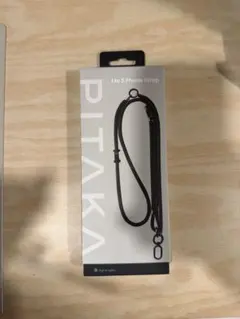 PITAKA 1 to 3 Phone Strap ブラック