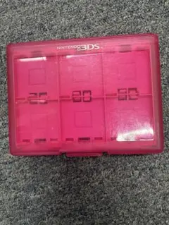 ニンテンドー3DS ソフト収納ケース ピンク 任天堂