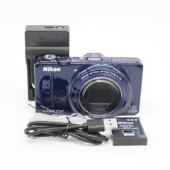 Nikon COOLPIX S9300 Navy Blue 光学18倍 高倍率 - メルカリ