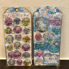 正規品 あわわちゃん ウォーターインシール2枚セット KAMIO JAPAN