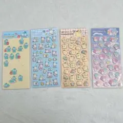 ポチャッコ・ポムポムプリン ステッカー 4シートセット