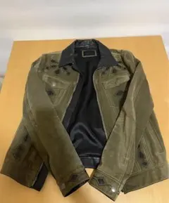 DIESELBLACKGOLDスウェードレザージャケットサイズ46 ディーゼル