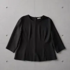 【美品】LAGISH 大きいサイズ15号 ブラックフォーマル ブラウス ゆったり