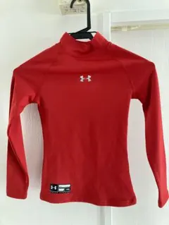 Under Armour ColdGear 赤 長袖シャツ YMD/JM/M