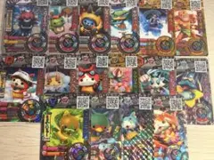 妖怪ウォッチバスターズ　鉄鬼軍　カードダス　まとめ売り　シルバー　ゴールド