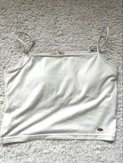 カップ付 クロップド丈 キャミソール