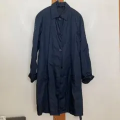 PRADA トレンチコート　スプリングコートベルト　ライトブルー　サイズ40 PRADA トレンチコート スプリングコートベルト ライトブルー サイズ40