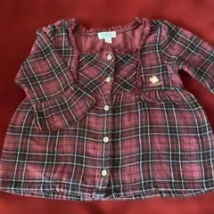 Chicka Chicka チェック柄トップス Lサイズ110cm