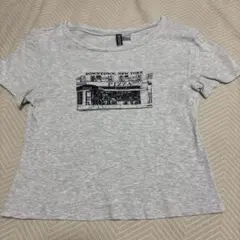 H&M DIVIDED 半袖 Tシャツ グレー