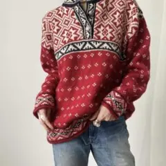 L.L.Bean nordic knit