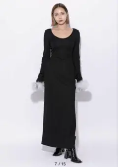 未使用タグ付きmelt the lady neckwrapstrap ワンピース メルトザレディ ネックラップストラップワンピース - メルカリ