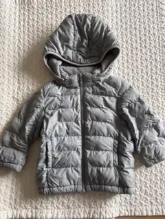 ユニクロ　ダウン　グレーアウター 80cm