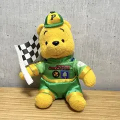 ディズニーランド　プーさん　ぬいぐるみ　バッジ