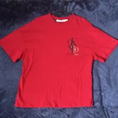 Calvin Klein Jeans 赤 Tシャツ