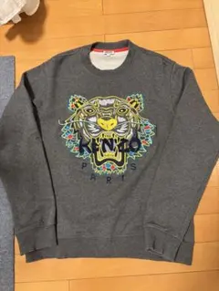 KENZO トラ刺繍 スウェット XS オレンジ - メルカリ