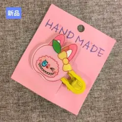 ハンドメイド キャラクター ヘアクリップ