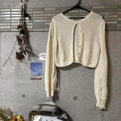 ZARA ザラ　カーディガン　アイボリー　春秋