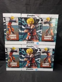 NARUTO −ナルト− 疾風伝 Grandista うずまきナルト　全６点